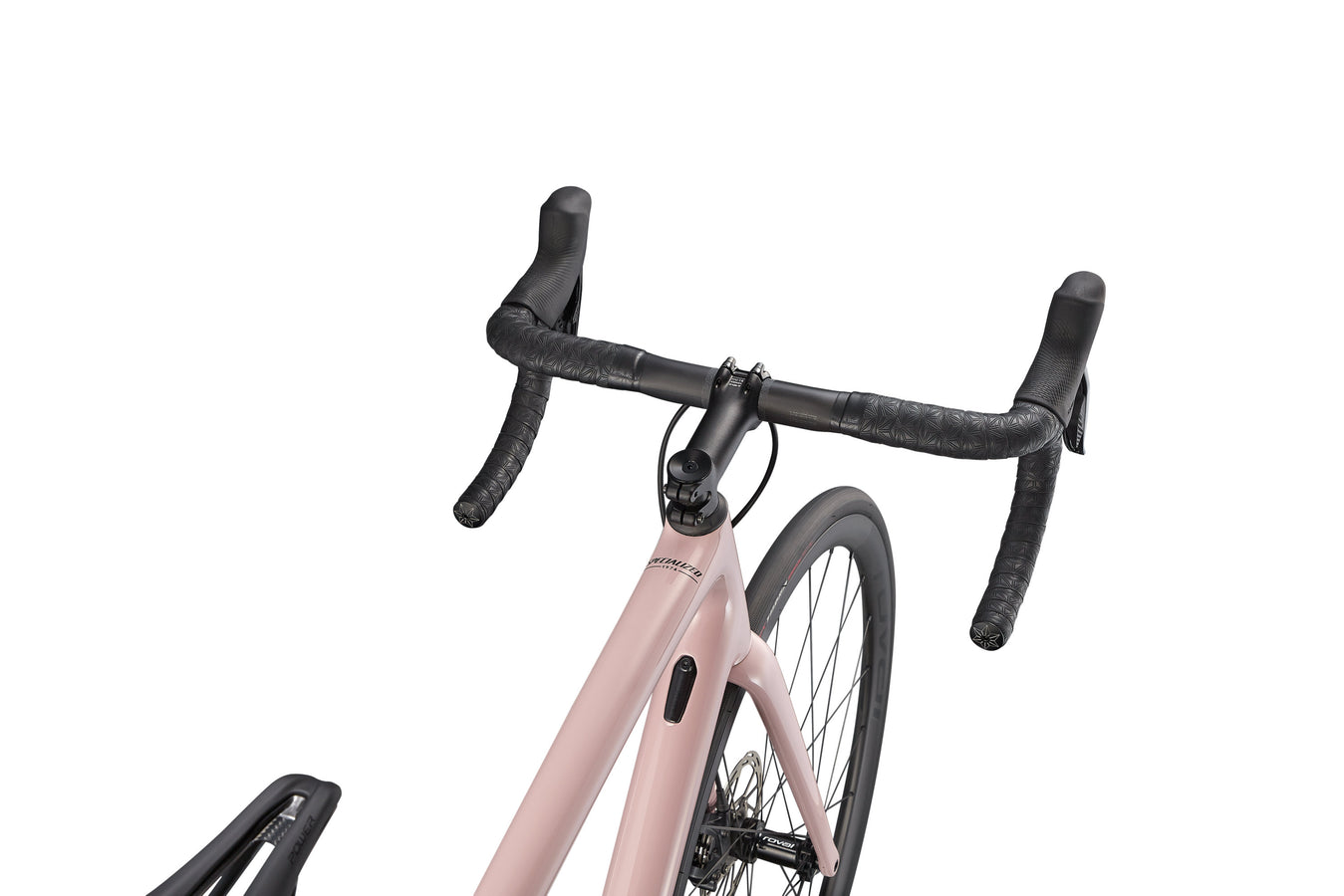 Gloss Blush/Satin Tarmac Black